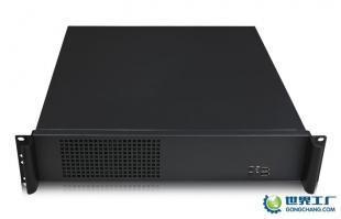 供应2U450长普通电源可移动后窗机箱